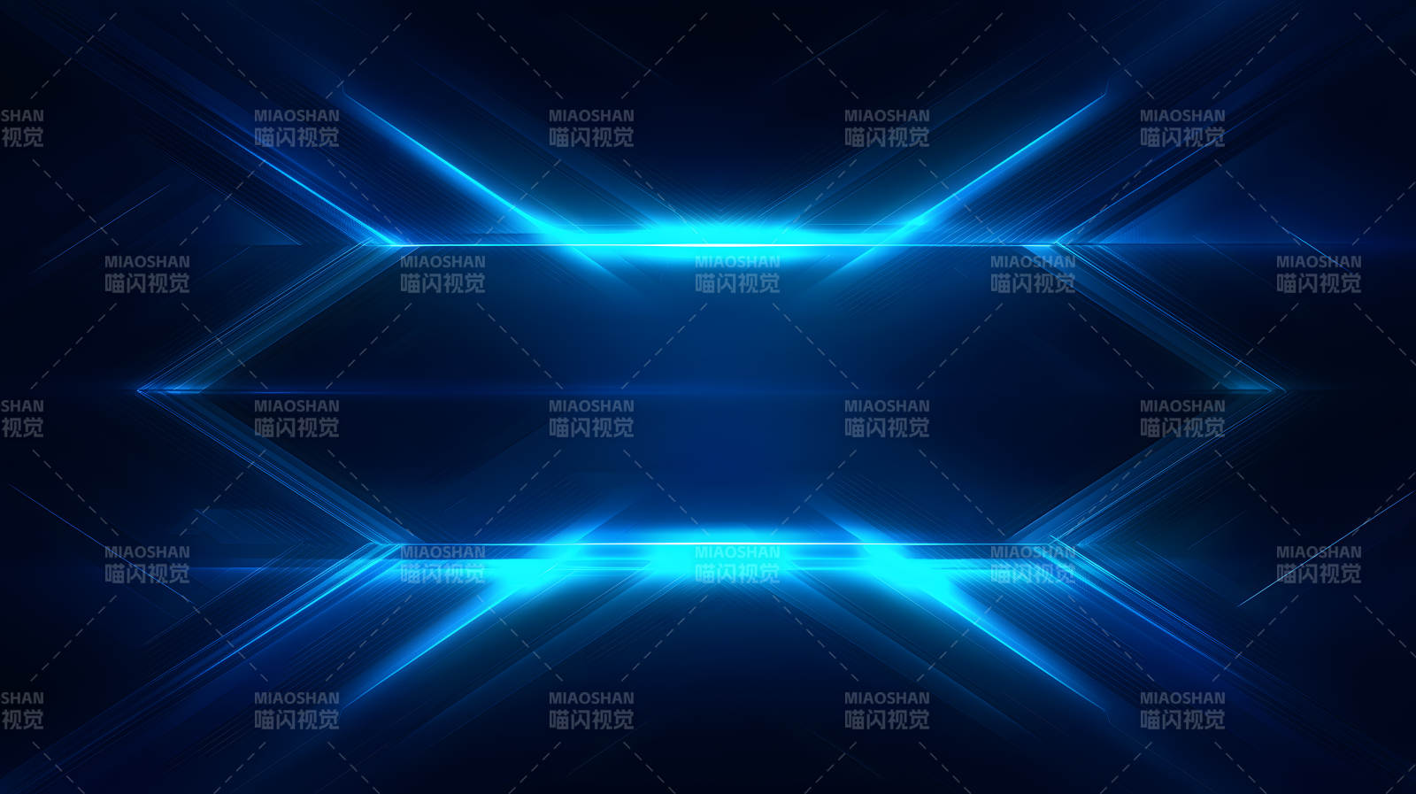 藍色科技感背景-圖片