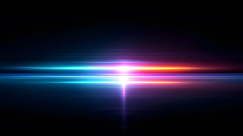 光影交織的絢麗景象-圖片