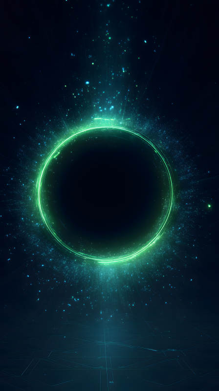 科技光環(huán)黑洞特效-圖片
