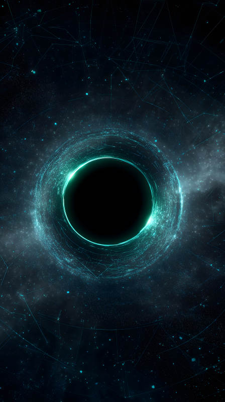 宇宙黑洞引力奇點(diǎn)-圖片