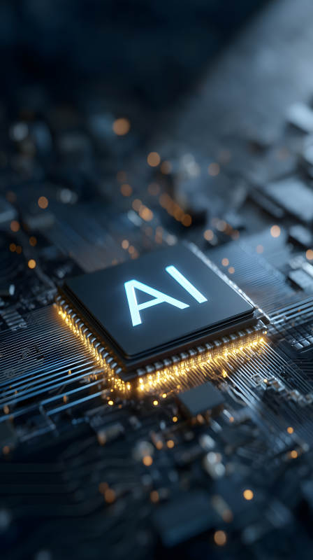 AI芯片特寫-圖片