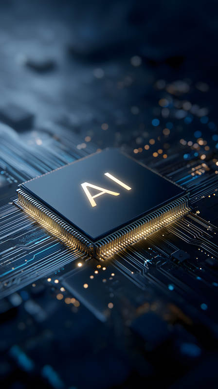 AI芯片特寫-圖片