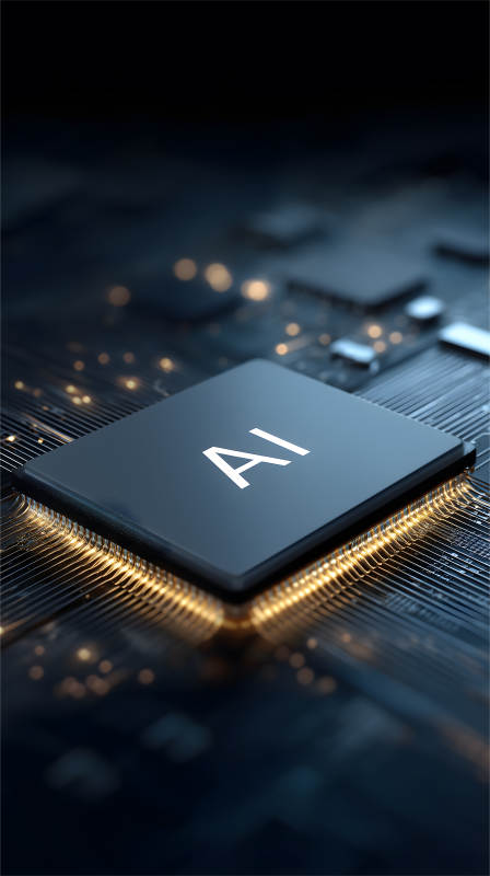 AI芯片特寫-圖片