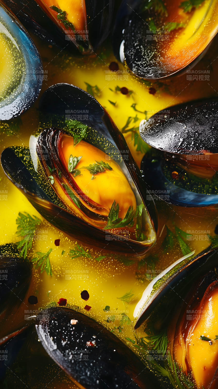 美味海鮮燴飯?zhí)貙?xiě)-圖片