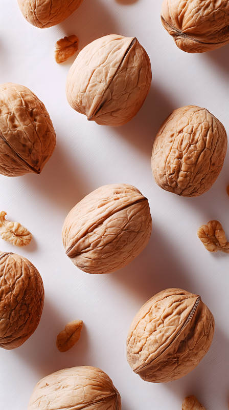 堅(jiān)果特寫紋理細(xì)膩-圖片