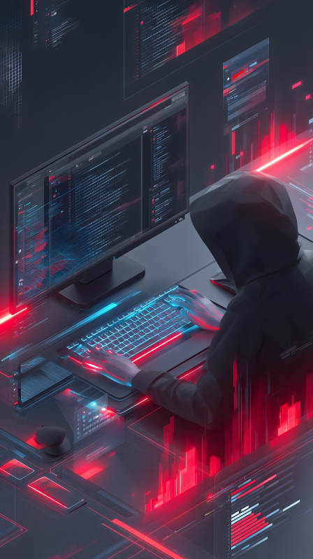 黑客代碼入侵-圖片