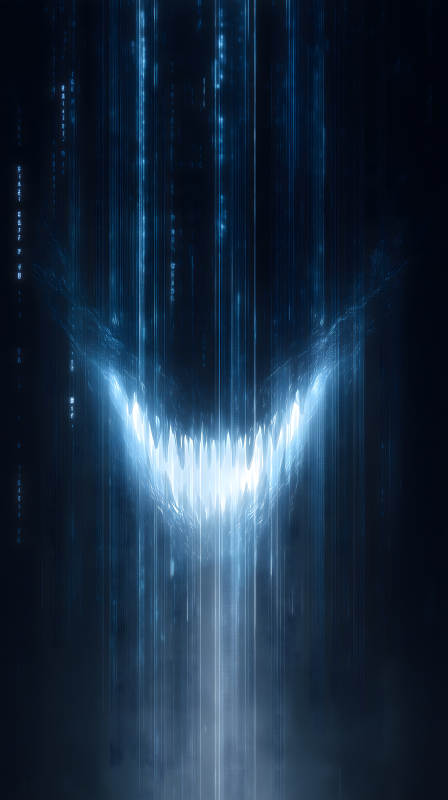 數(shù)字微笑抽象藝術-圖片