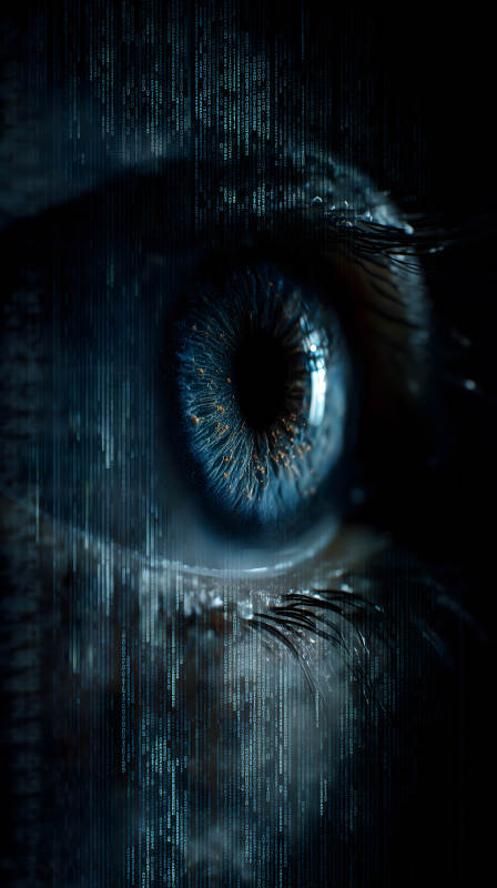 藍眼數據矩陣-圖片