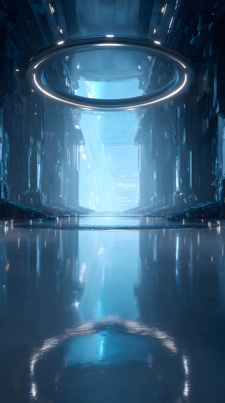 科幻空間未來世界-圖片