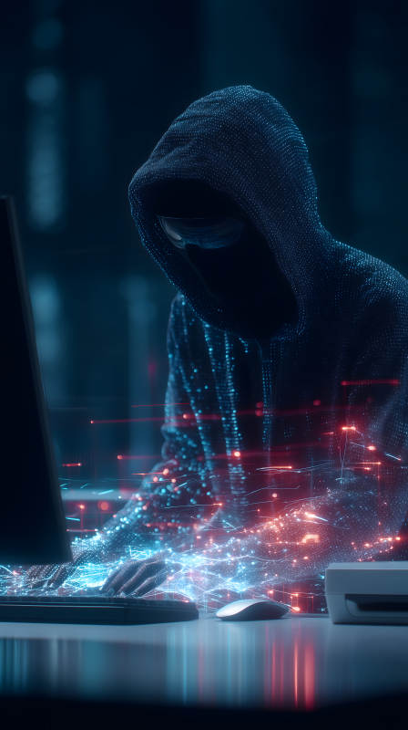 黑客攻擊科技感十足-圖片