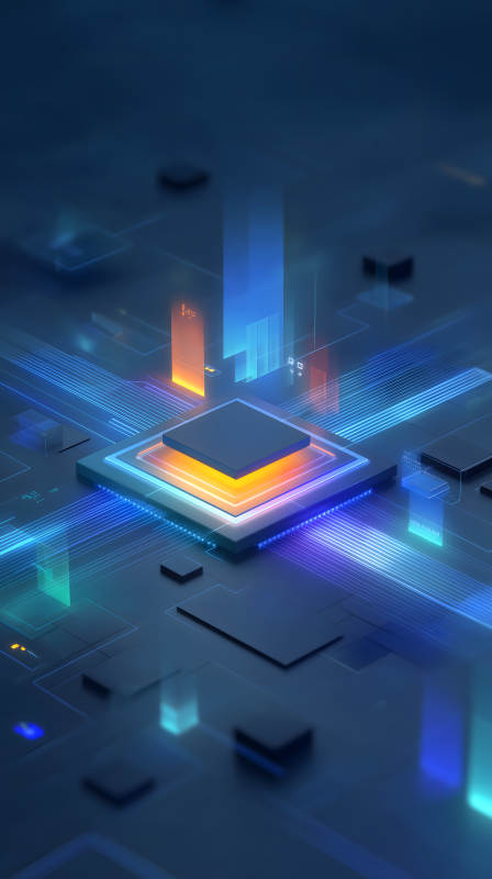 芯片科技未來感-圖片