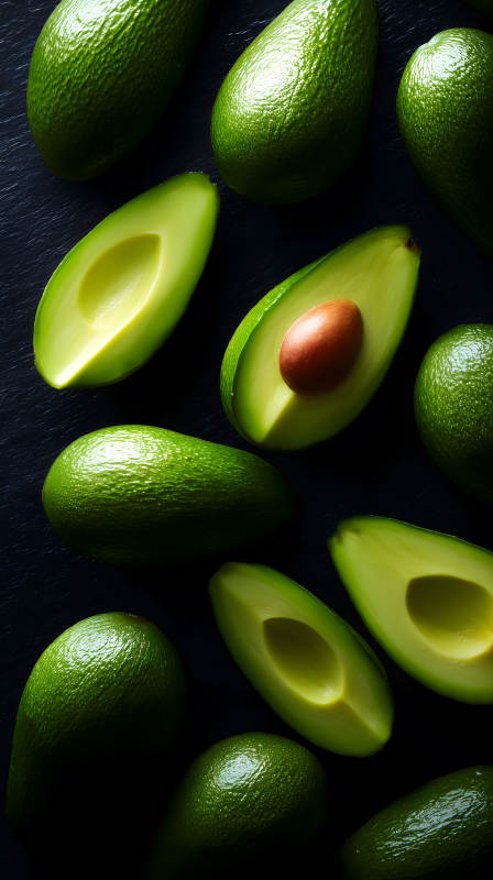 牛油果美食特寫-圖片