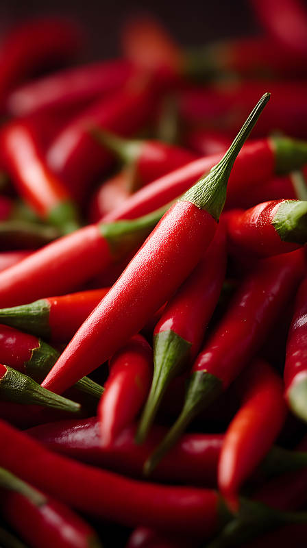 紅辣椒特寫圖片-圖片