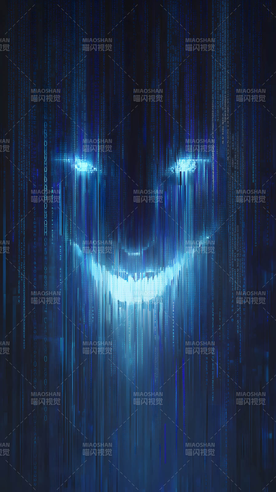 赛博朋克笑脸代码-图片