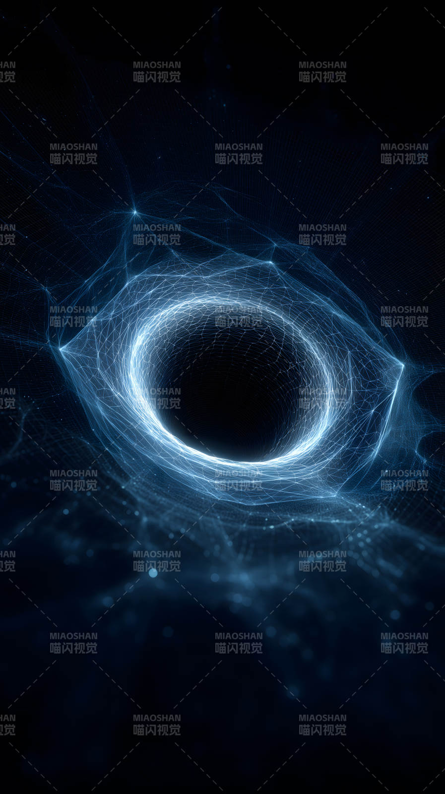 宇宙黑洞科技感十足-圖片