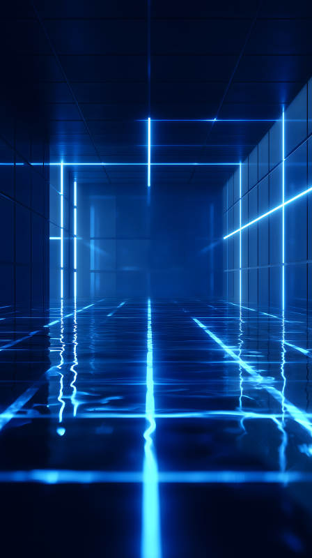 未來科技空間藍光-圖片