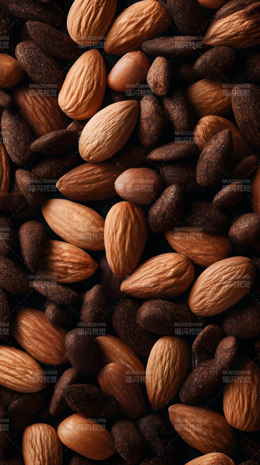 堅果美食特寫-圖片