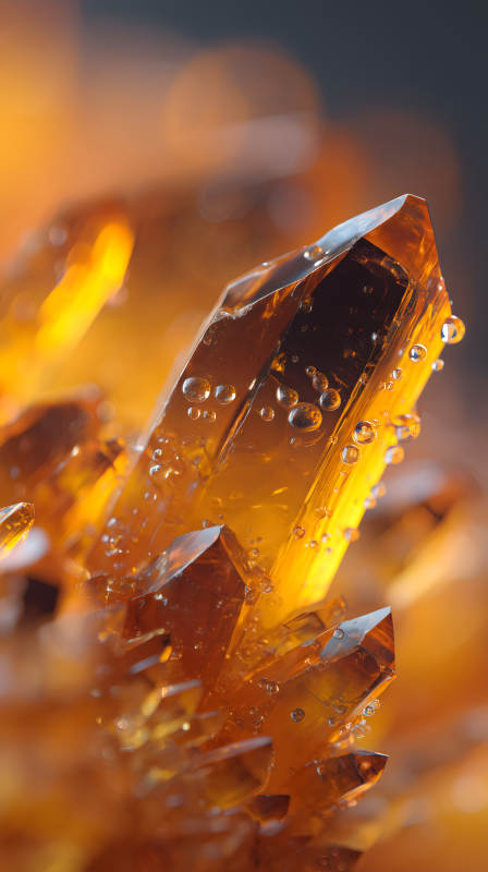 琥珀水晶光影-图片