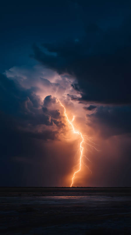 雷电风暴壮丽景象-图片