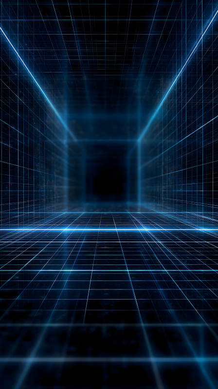 藍色空間數字科技-圖片