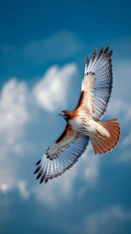 翱翔天際的猛禽-圖片