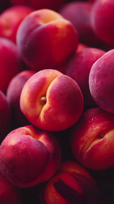 鮮艷誘人的蜜桃特寫-圖片