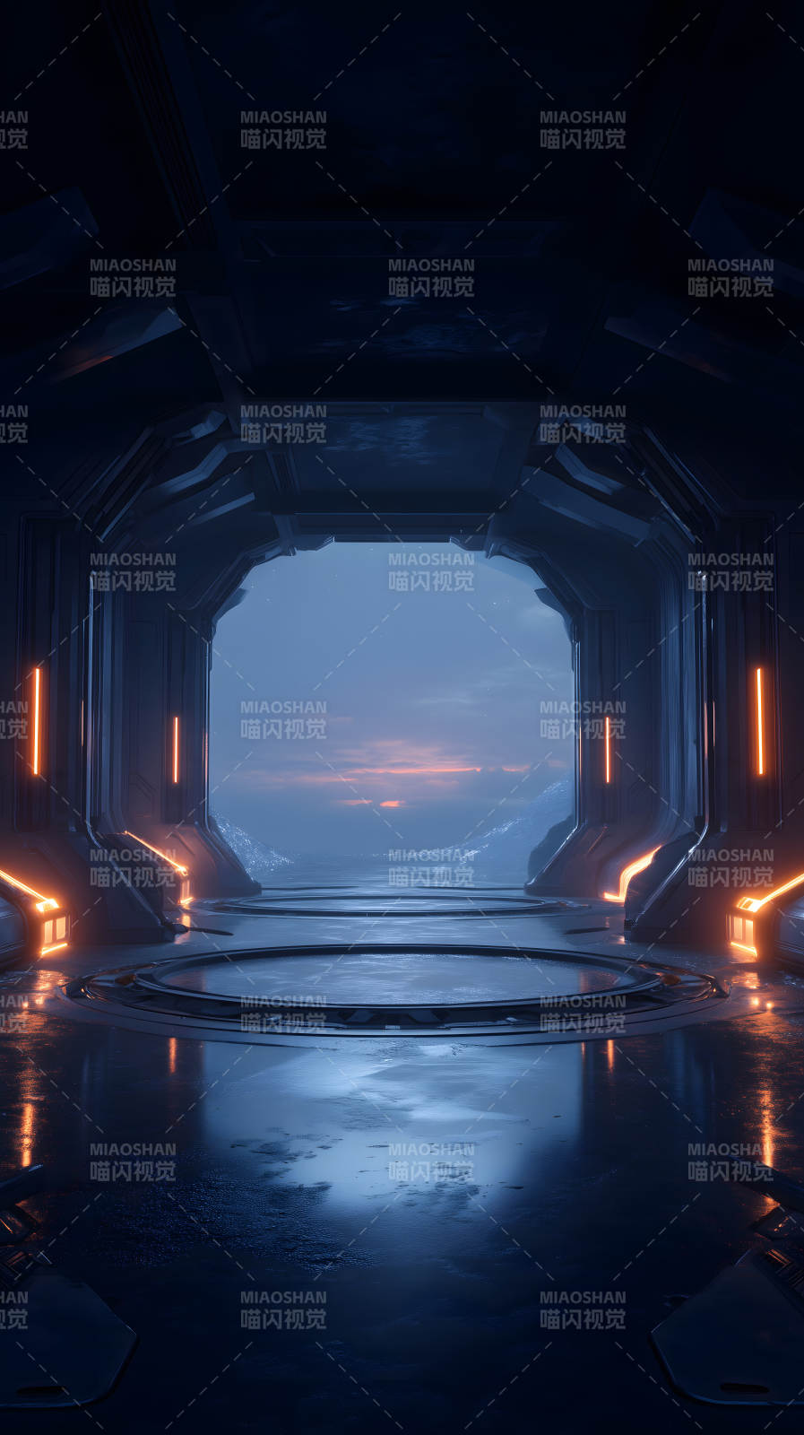 未来空间站外景-图片