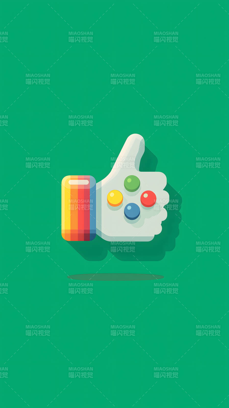 点赞游戏手柄-图片