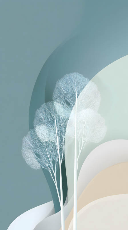 抽象樹木藝術(shù)-圖片