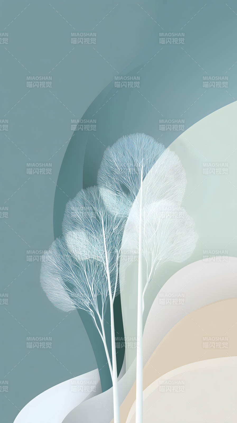 抽象树木艺术-图片