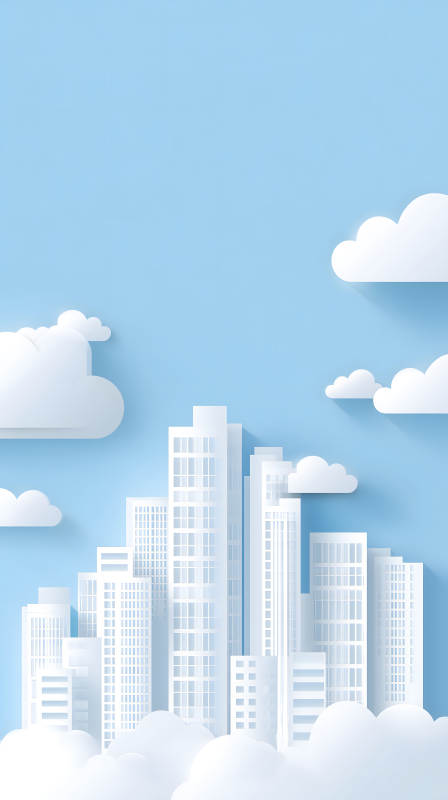 紙片城市天空-圖片