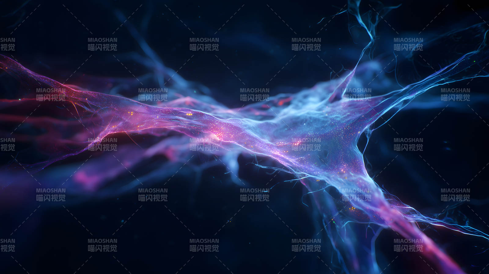 抽象神經元結構圖-圖片