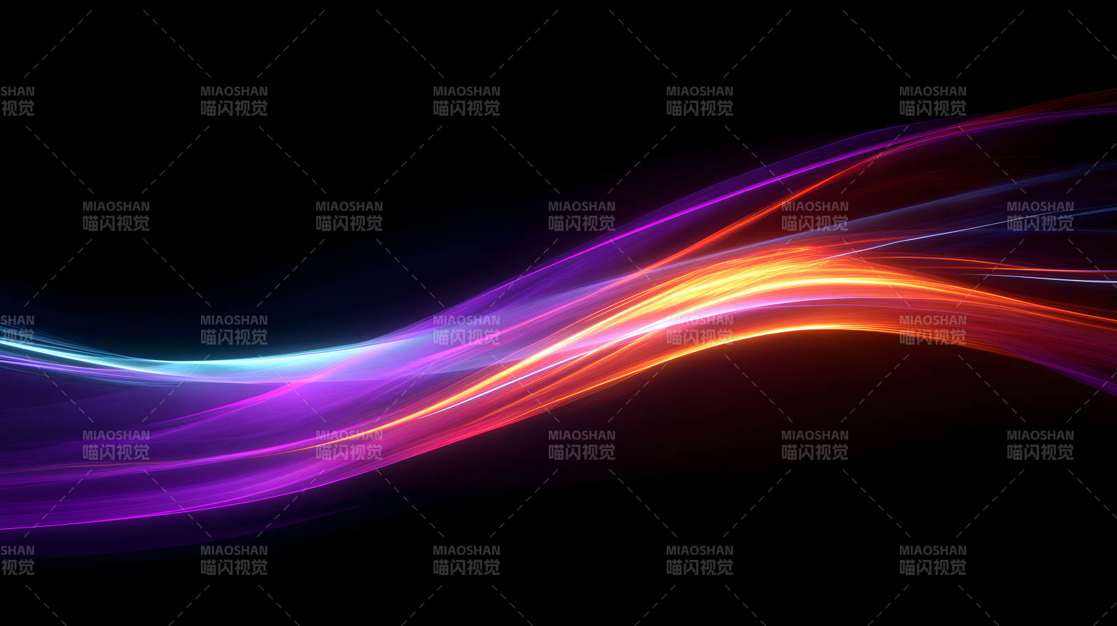 绚丽光束舞动夜空-图片