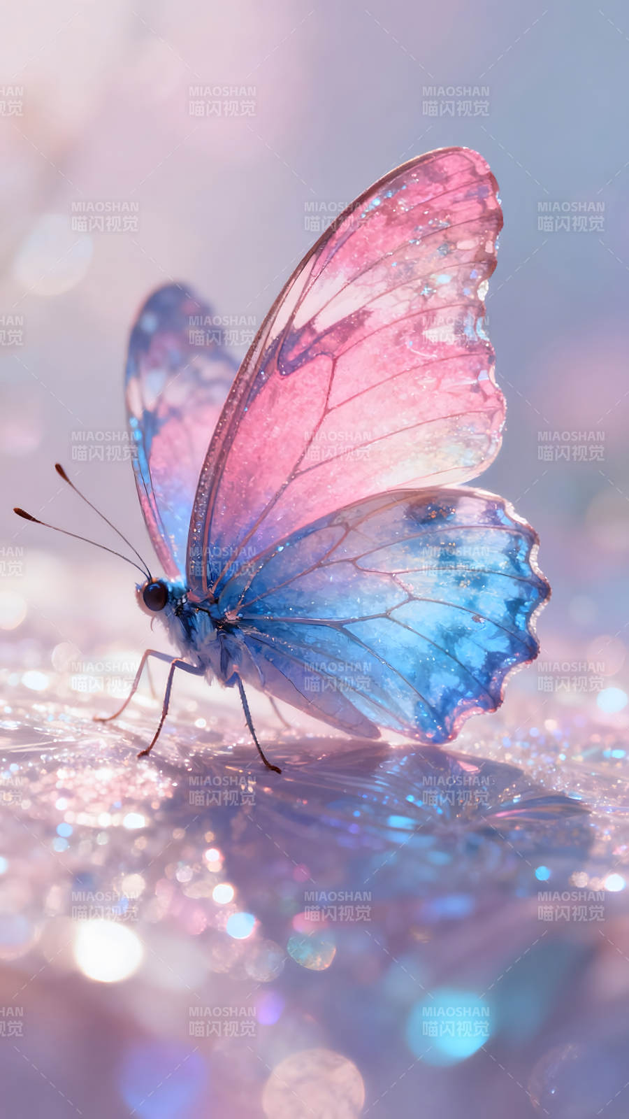 梦幻蝴蝶唯美意境-图片