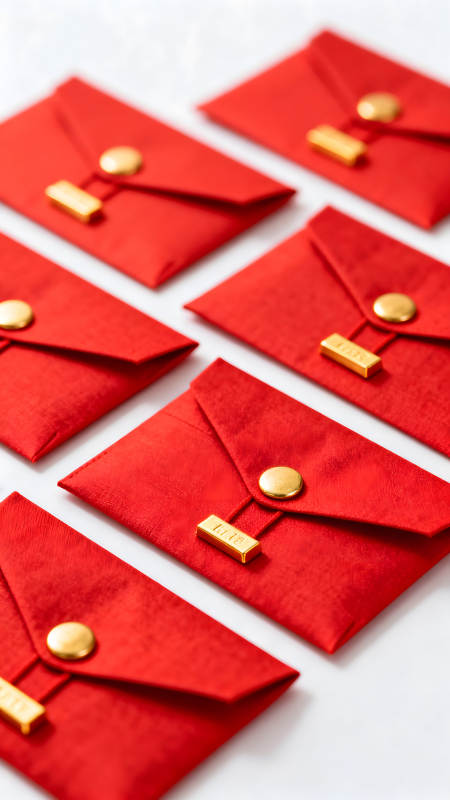 红色红包精致设计-图片
