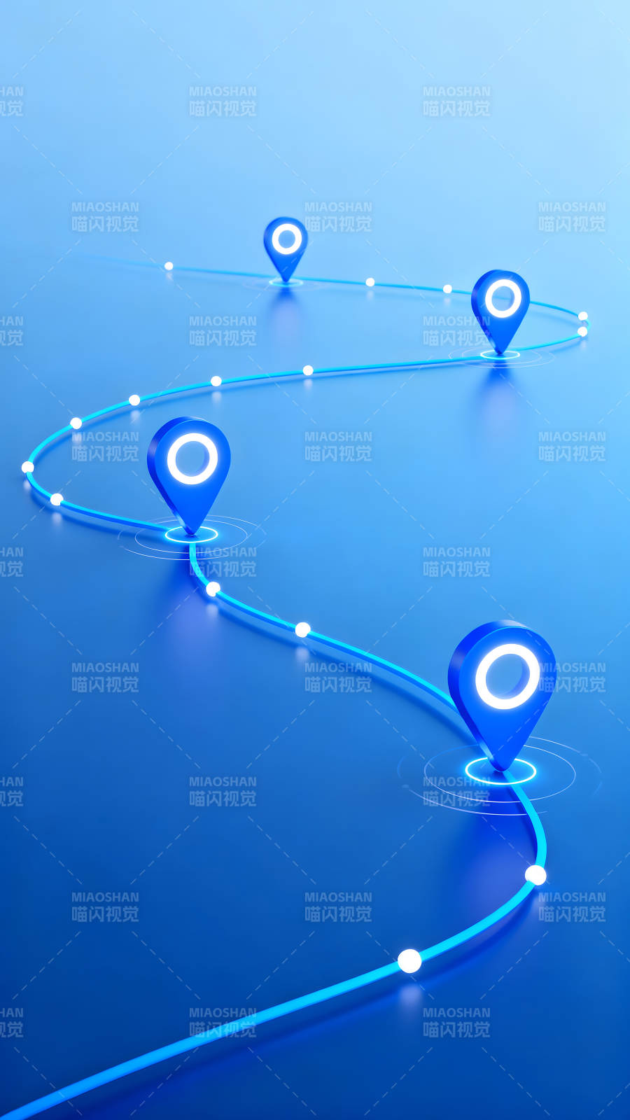 定位導(dǎo)航路徑圖示圖示圖片