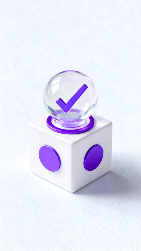 立體確認(rèn)圖標(biāo)設(shè)計(jì)簡約風(fēng)格-圖片