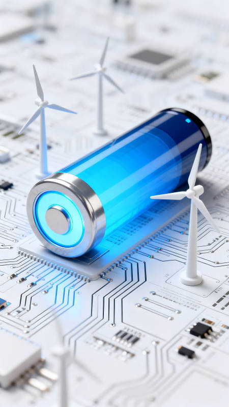 電池供電與清潔能源相結合的未來-圖片