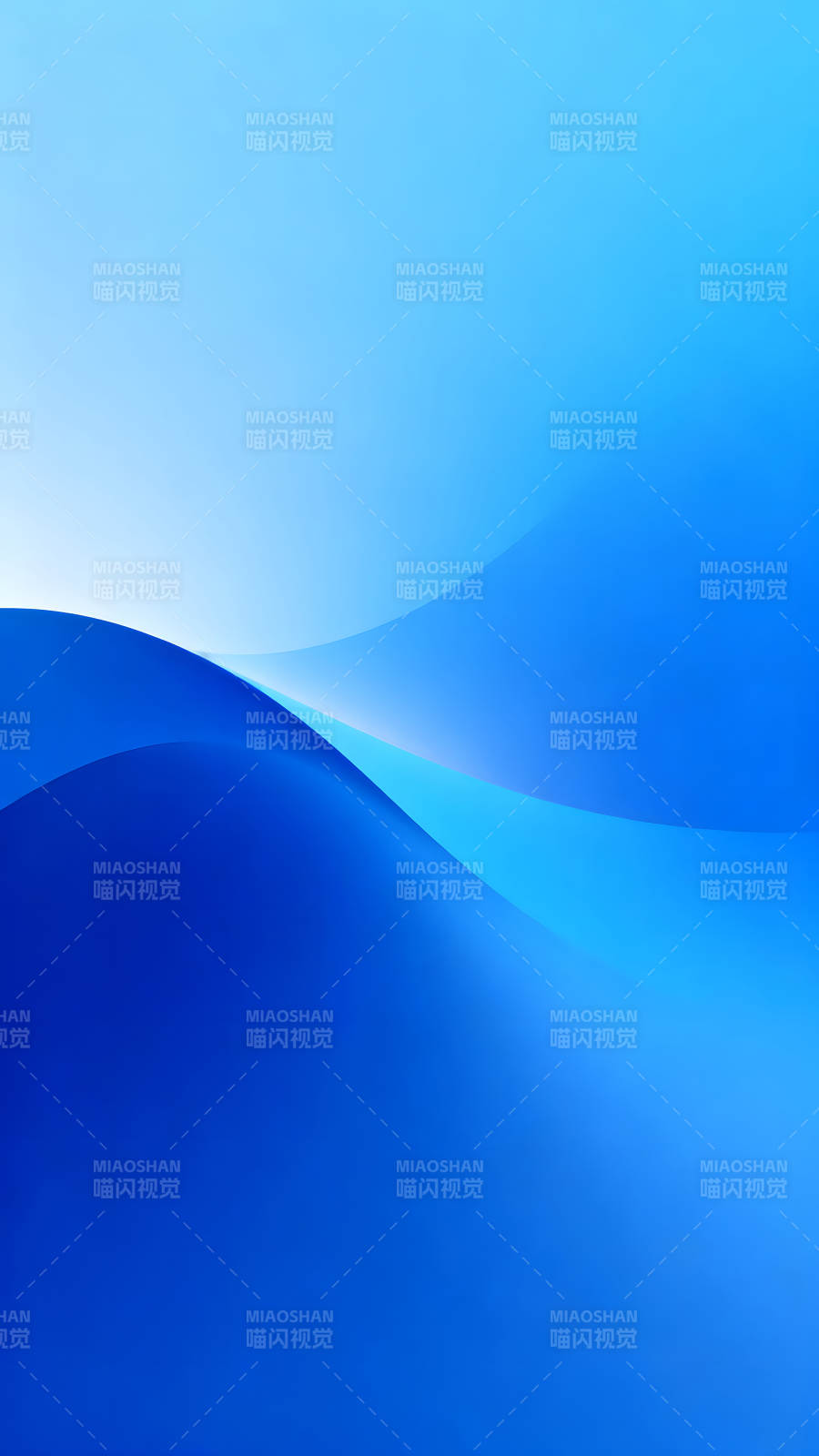 藍色漸變抽象線條構成唯美背景-圖片