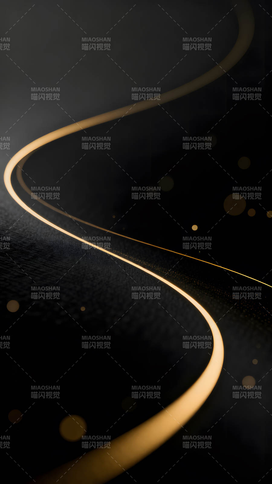 抽象光線黑色背景設計感-圖片