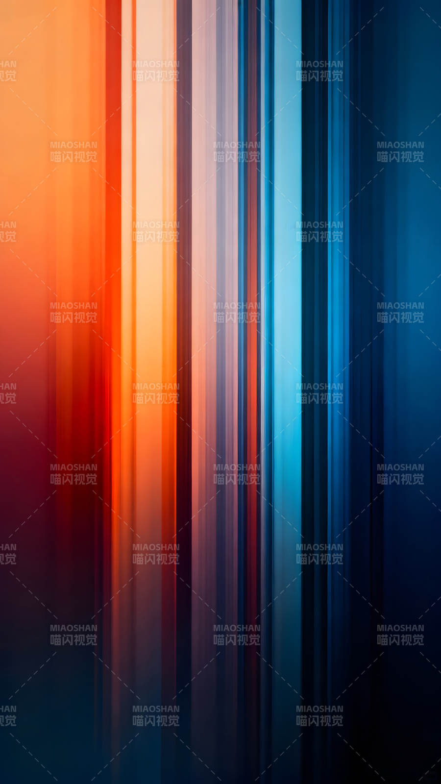 抽象條紋光影色彩斑斕構(gòu)成-圖片