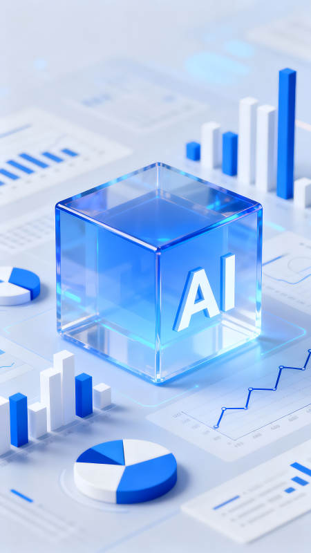 AI數據分析科技感十足-圖片