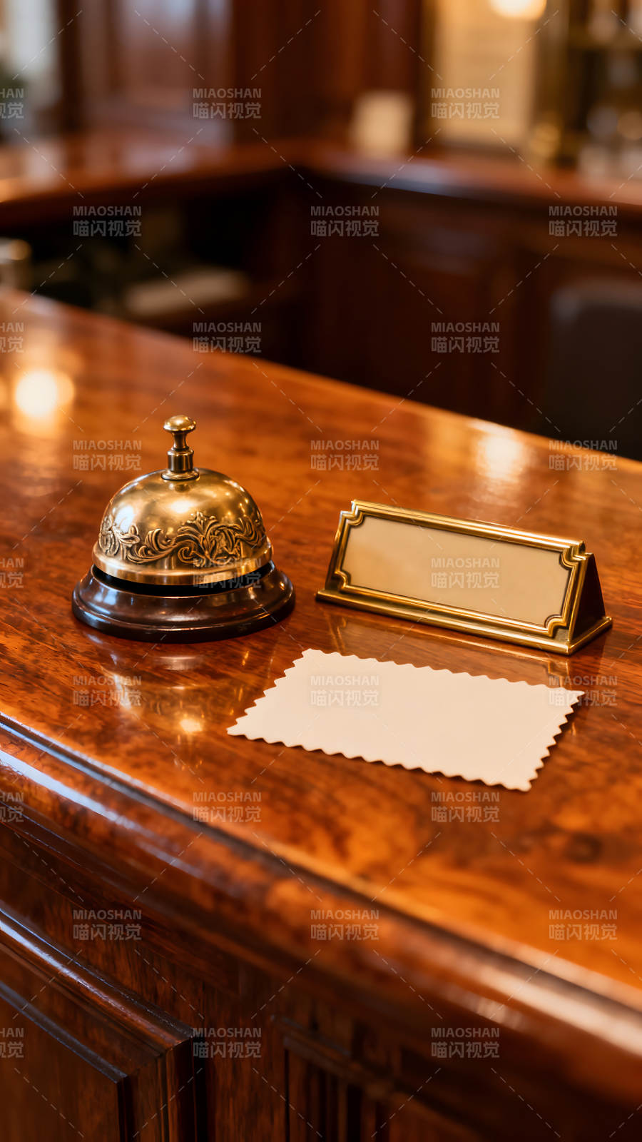 酒店前臺的擺設-圖片
