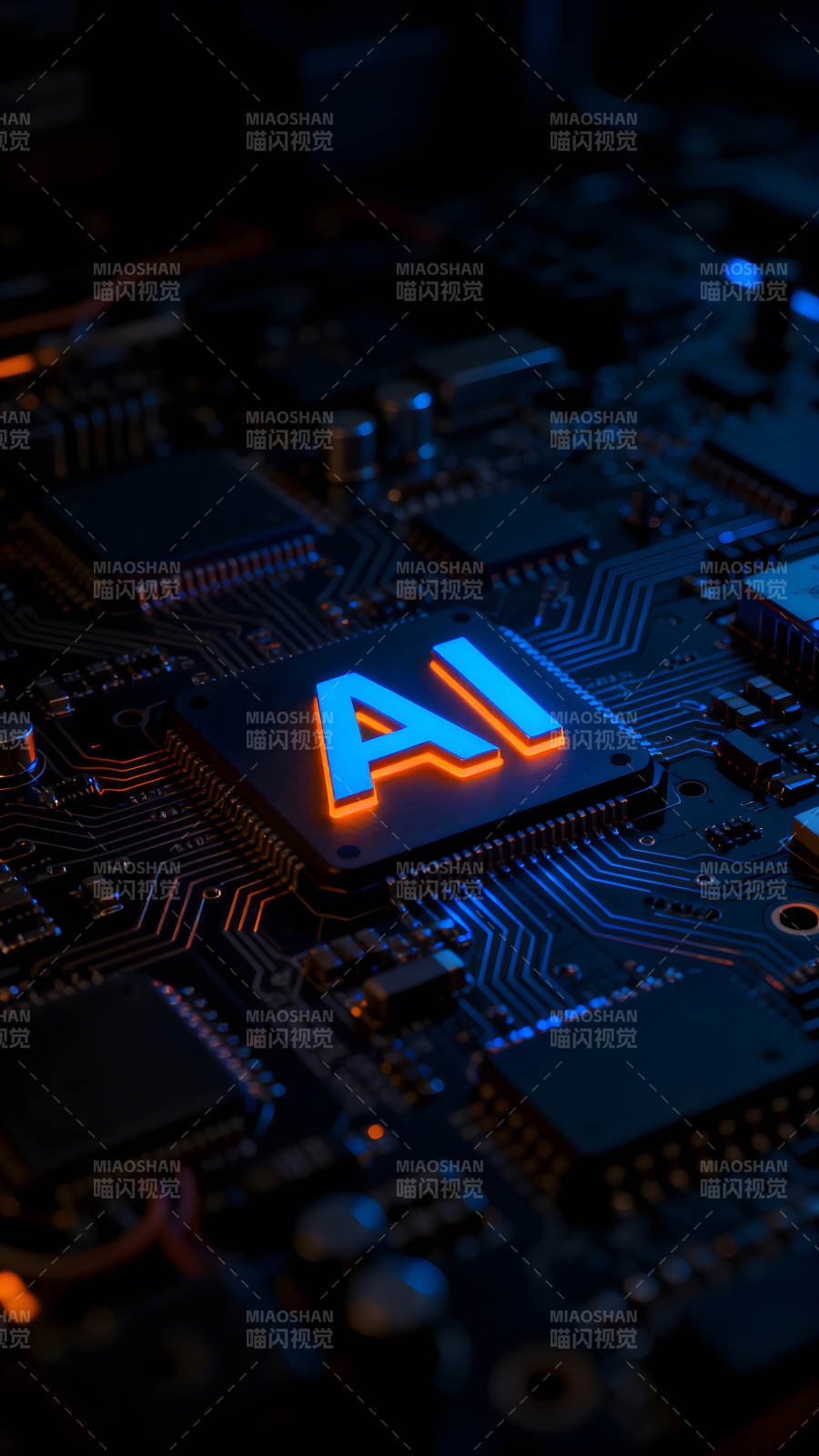 AI芯片科技感十足-图片