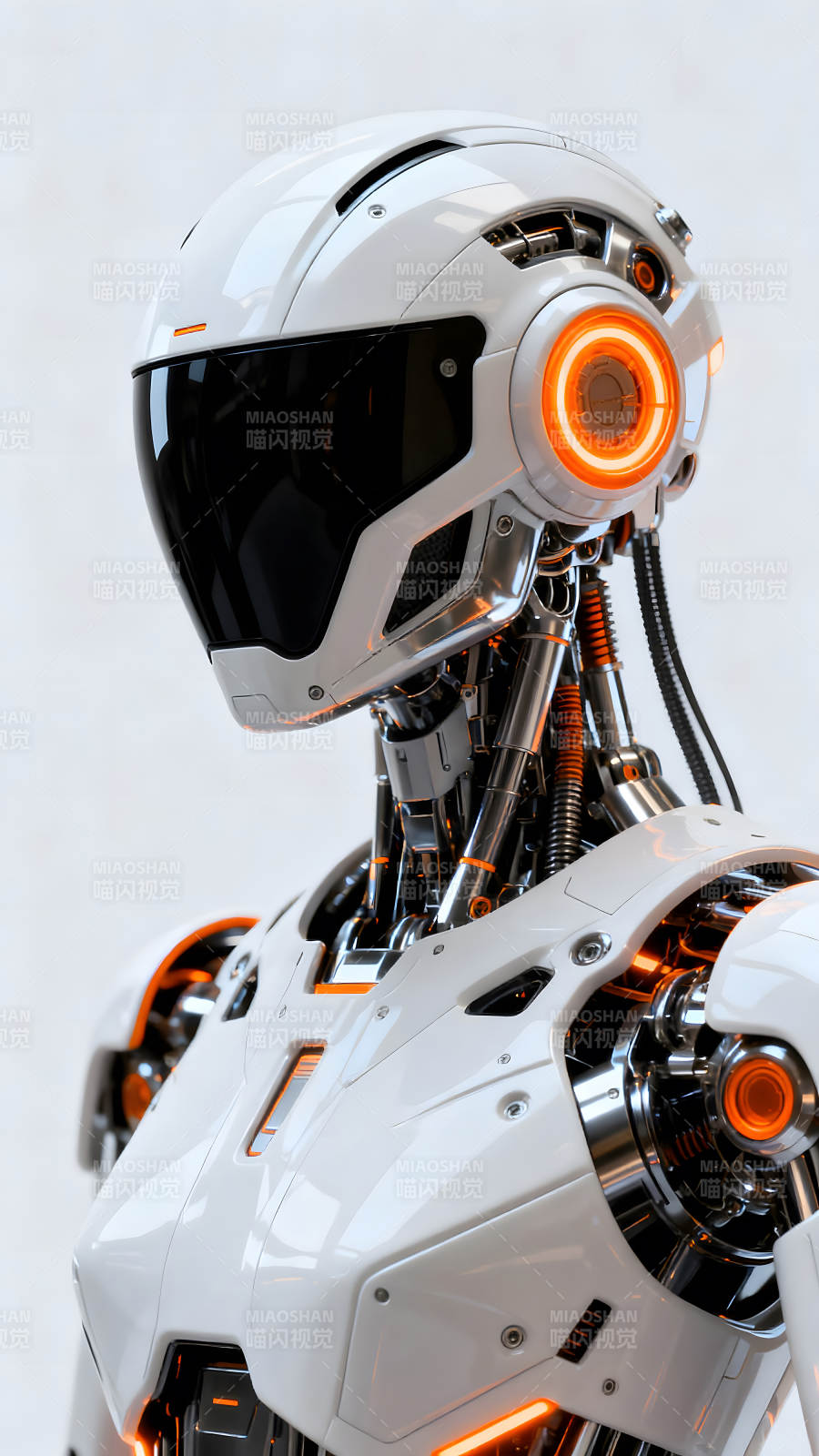 未來機器人設計充滿科技感-圖片