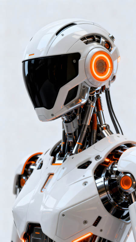 未來機器人設計充滿科技感-圖片