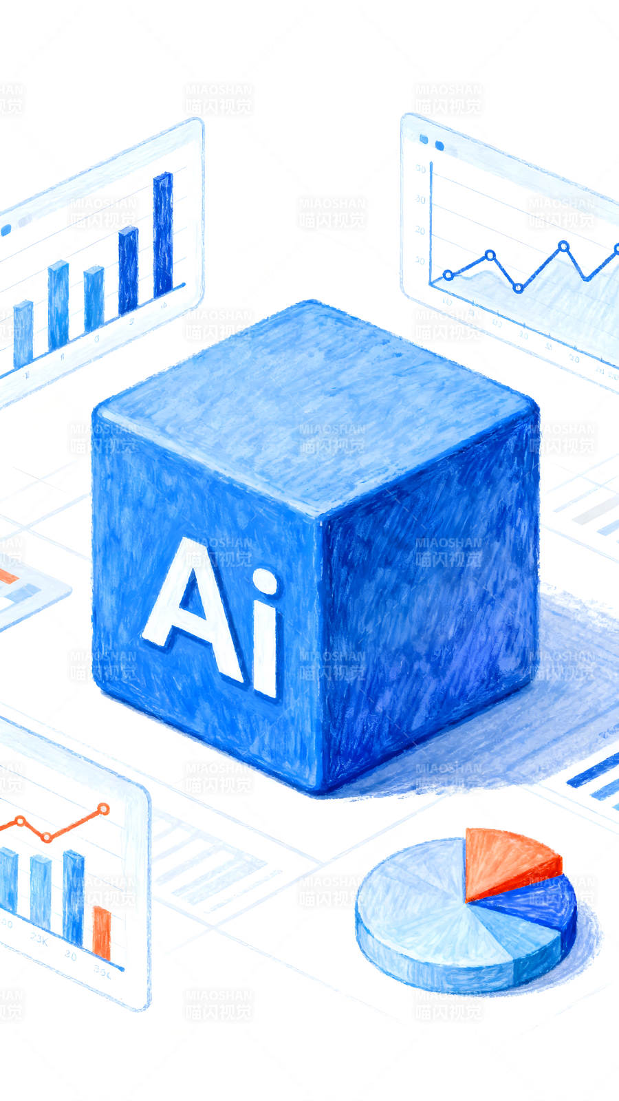 AI數據分析概念圖-圖片