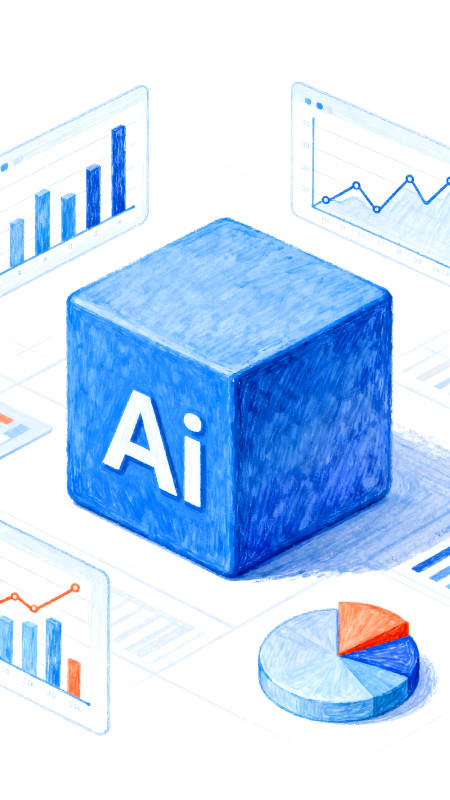 AI數據分析概念圖-圖片