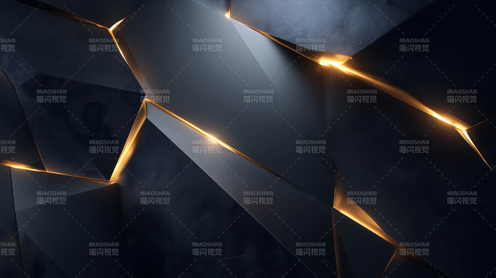 抽象幾何黑暗風格藝術-圖片