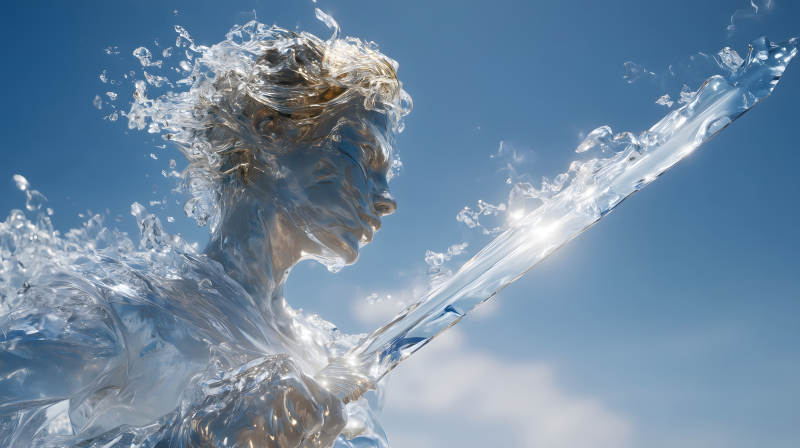 水之女神揮舞利劍征戰(zhàn)四方-圖片